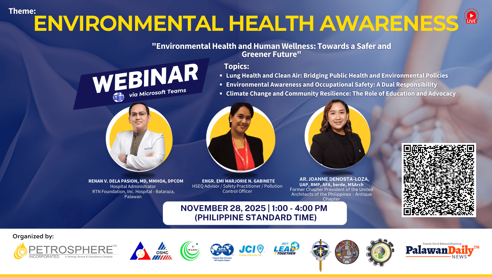 Empowering Communities Through Environmental Health Awareness: A Petrosphere Webinar on Safety, Wellness, and Advocacy